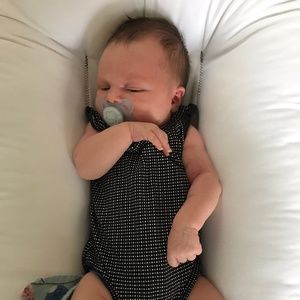 Snuggle Me organic infant lounger